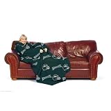 Philadelphia Eagles Adult Comfy Throw Blanket with Sleeves