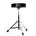 Technote Drum Stool with Padded Seat - Chrome