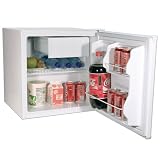 Haier HSA02WNDWW 1.7 Cu Ft. Compact Refrigerator/Freezer, White