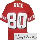 Jerry Rice signed San Francisco 49ers Shadow # Jersey 1994 Style- Rice Hologram
