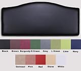 3FT SINGLE Headboard Marbella FAUX LEATHER -ALL COLOURS AVAILABLE – CLICK!! ON MR SLEEPS BEDS AMAZON STORE AND SEE ALL SIZES AND OTHER DESIGNS OF HEADBOARDS