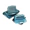 BakerEze Covered Bakeware Set Blue