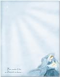 Mary with Baby Jesus Letterhead