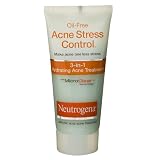 Neutrogena Oil Free Acne Stress Control 3-in-1 Hydrating Acne Treatment 1.4oz