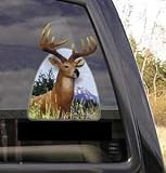 3D Deer Shatter Sports Decal