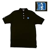 Duke Blue Devils NCAA Classic Pique Polo Shirt (Black)
