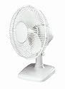 Duracraft DT-630E 12" Oscillating Table Fan- White