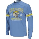 Reebok San Diego Chargers Vintage Applique Long Sleeve T-Shirt Medium