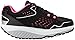 Skechers Women's Shape Ups Everyday Comfort Fashion Sneaker, Black/Hot Pink, 9.5 M US