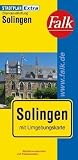 Falk Stadtplan Extra Standardfaltung Solingen - Falk Verlag
