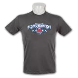 Slovakia Patriotic Fine Jersey Vintage T-Shirt (Stone)