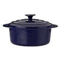 Oster 3-qt. Blue Round Casserole