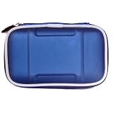 Nintendo DS Lite Eva Carrying Case for Nitendo DS Lite NDS Lite + Bonus Screen Protector Kit (Blue)