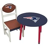 NFL New England Patriots Childrens Wooden Team Chair