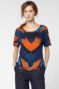 Short Sleeve Crewneck Navajo Printed T-Shirt