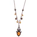 Summer Daze Ornate Teardrop Necklace