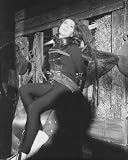 DIANA RIGG 8X10 B&W PHOTO