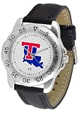 Louisiana Tech Bulldogs NCAA Mens Leather Sports Watch