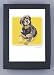 Paper Russells PAGNC743 Grrreen Single Notecards -Rottweiler Sitting