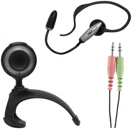 GE 98650 Webcam and Headset Kit