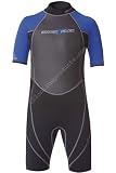 Hyperflex Wetsuits Childrens Access 2.5mm Spring Suit,Black/Blue,6 41sfEf60koL. SL160 Hyperflex Wetsuits Childrens Access 2.5mm Spring Suit,Black/Blue,6