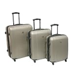 International Traveller Augusta 3 Piece Set 4-Wheel Polycarbonate