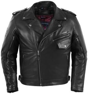 OUTLAW 2.0 MOTORCYCLE JACKET BLACK SIZE:SML