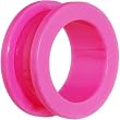 3/4" Acrylic Neon Pink Screw Fit Tunnel Plug