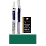 1 2 Oz. Bright Aqua Metallic Paint Pen Kit for 1995 Hyundai All Models (KI) by PaintScratch Automotive Touch Up Paint