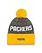 NFL Green Bay Packers 2016 Youth Reverse Team Color Sport Knit Beanie, One Size, Gold/Gray