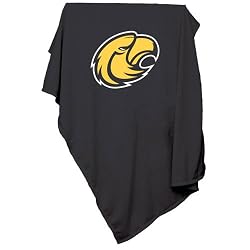 Southern Mississippi Eagles NCAA Sweatshirt Blanket Throw (Black)