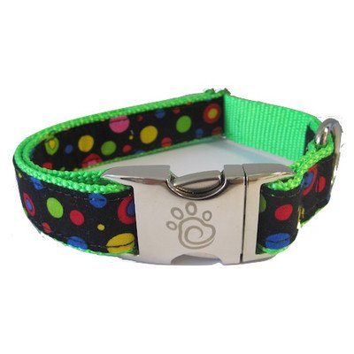 neon green dog collar