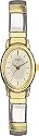 Timex Womens Oval Bimetal expansion band watch - T21864PF
