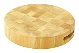Mountain Woods 14-inch Round Extra Thick End Grain Cutting Board