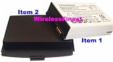 Extended Life High Capacity Battery + Battery Door Cover for Motorola Moto Q Provided By At&t Sprint Verizon Pda Smartphone