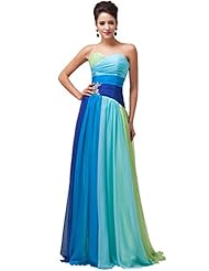 Apparel: Long Prom Dresses 2015 Chiffon Formal Bridal Gown (10)