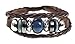 Beautiful Silver Jewelry Karma Multi Strand Beaded Leather Zen Bracelet, Adjustable, in Gift Box