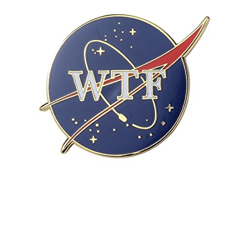 Last Valentine WTF Meme Lapel Pin Nickel Plated Color Enamel Pin (Blue)
