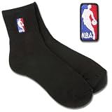 Official NBA Black Quarter Socks