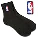 Official NBA Black Quarter Socks