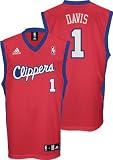 Baron Davis Los Angeles Clippers Red Replica Adidas NBA Jersey