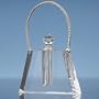Godinger PURSE PERFUME BOTTLE SILVER