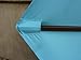 Formosa Covers 9ft Umbrella Replacement Canopy 6 Ribs in Light Blue (Canopy Only)