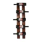 2 Day Designs Reclaimed 5-Bottle Wall Mounted Wine Rack