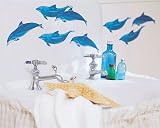 Dolphins Wallies Wallpaper Cut Outs