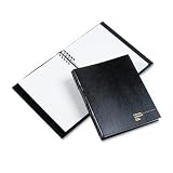 BluelineAccountProRecordBook,10-1/4x7-11/16,300Pages,BlackCoverREDA7963C01