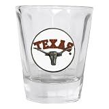 Set of 2 Texas University Longhorns Optic Shot Glass - NCAA College Athletics - Fan Shop Merchandise