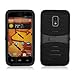 AIMO Rugged Wave Armor Case w/Built-in Kickstand for ZTE N9510 Warp 4G [Boost Mobile]