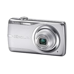 Casio EXILIM EX-Z550 SR Digitalkamera (14 Megapixel, 4-fach opt. Zoom, 6,9 cm Display, Bildstabilisator) silber