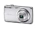 Casio EXILIM EX-Z550 SR Digitalkamera (14 Megapixel, 4-fach opt. Zoom, 6,9 cm Display, Bildstabilisator) silber